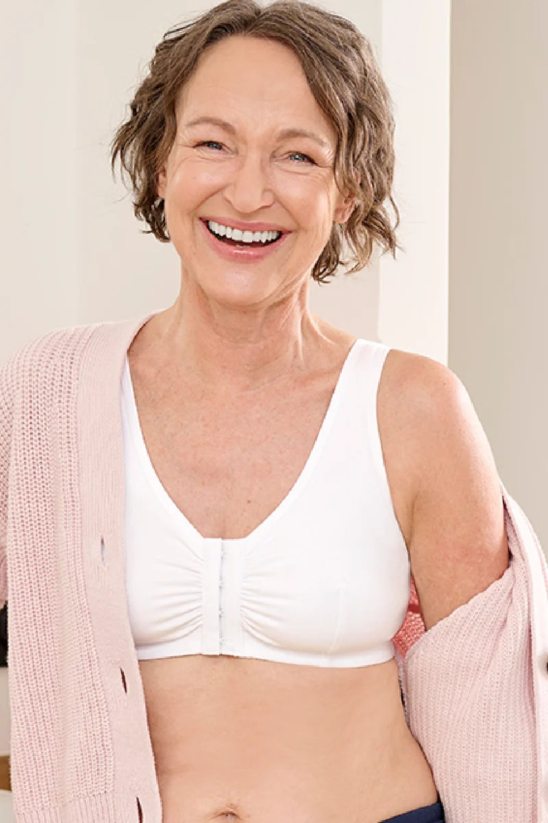 Amoena Fleur Front Closure Wirefree Bra