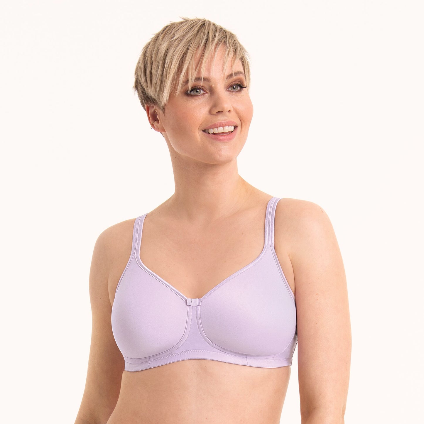 Anita Tonya Wirefree Pocketed Bra - Pastel Lilac - Fashion