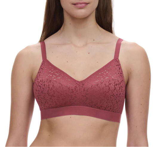 Chantelle Norah Wirefree Bra - Sepia Pink - Fashion