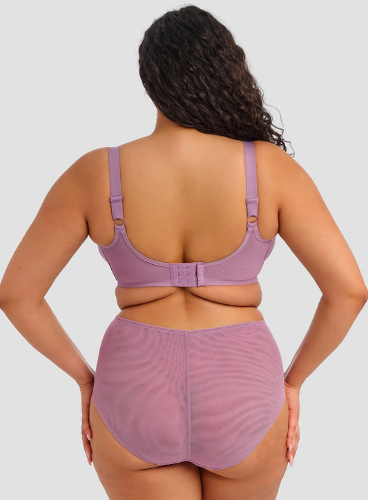 Elomi Smooth Underwire Non-Padded Moulded Bra - Heather - Fashion