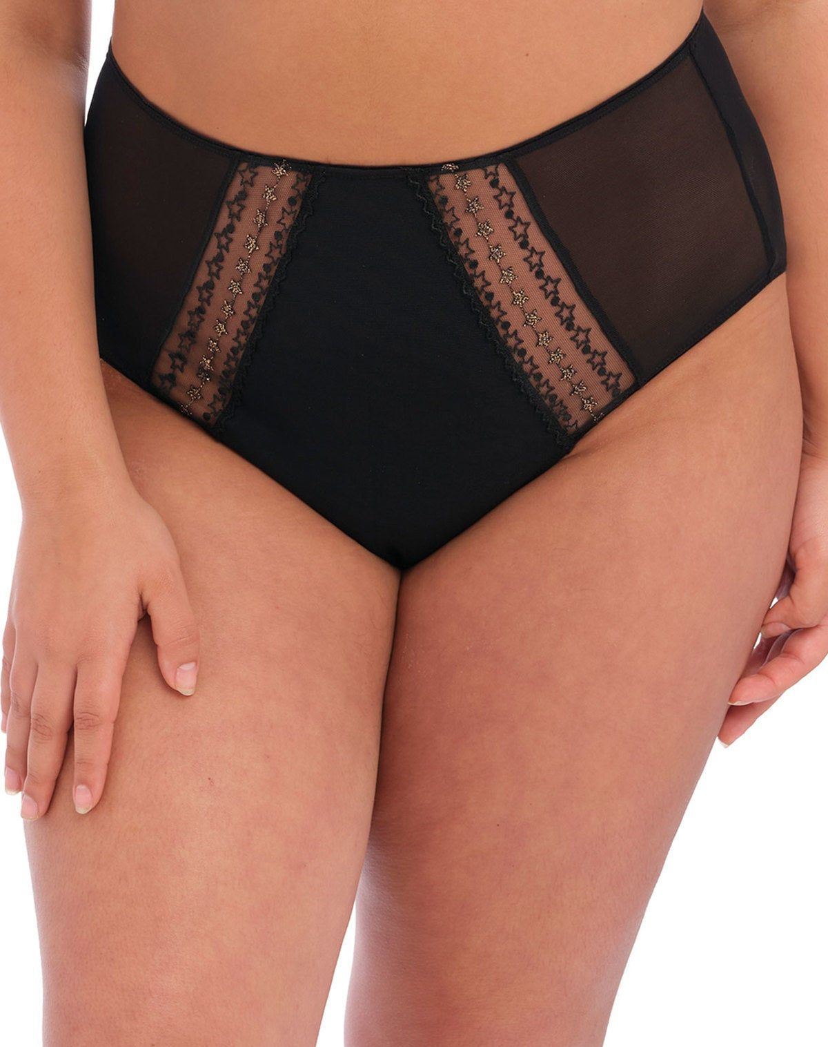 Elomi Matilda Full Brief - Black Star - Fashion