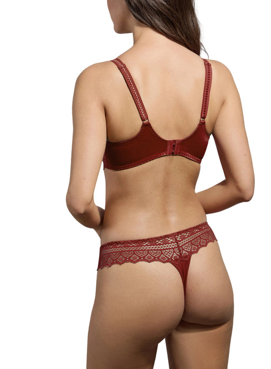 Empreinte Cassiopee Molded Tulle Bra - Gilded Copper - Fashion