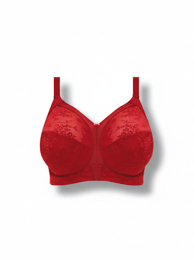 Goddess Verity Non Wired Bra - Haute Red - Fashion
