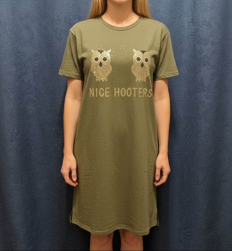 Model Bling Cotton Night Shirts