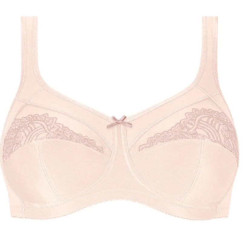 The Amoena Isadora bra in the Rose Mauve color.