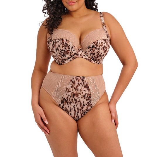 Elomi Lucie Stretch Plunge Bra - Wildcat - Fashion