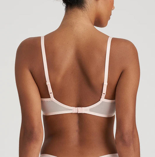 Marie Jo Leda Padded Plunge Bra - Glossy Pink - Fashion