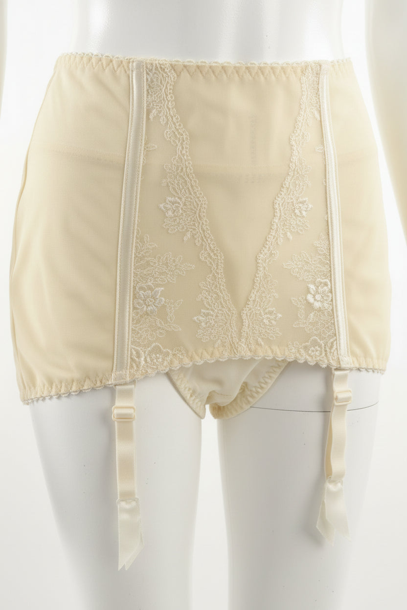 shapewear on mannequin with stay up straps