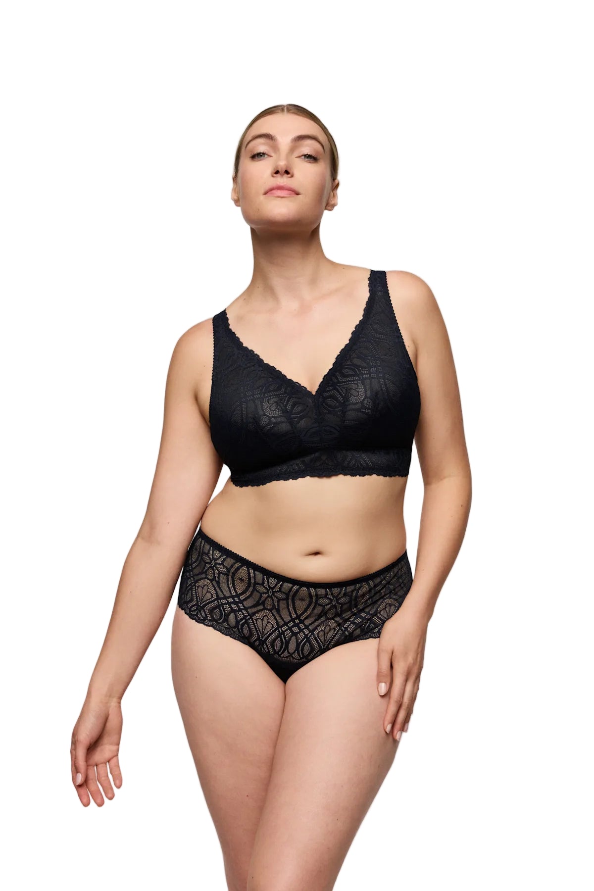 Prima Donna Salerno Wirefree Bra in Midnight Blue
