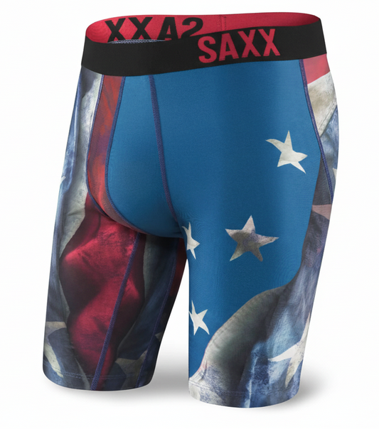 SAXX Long Leg Rugged America print