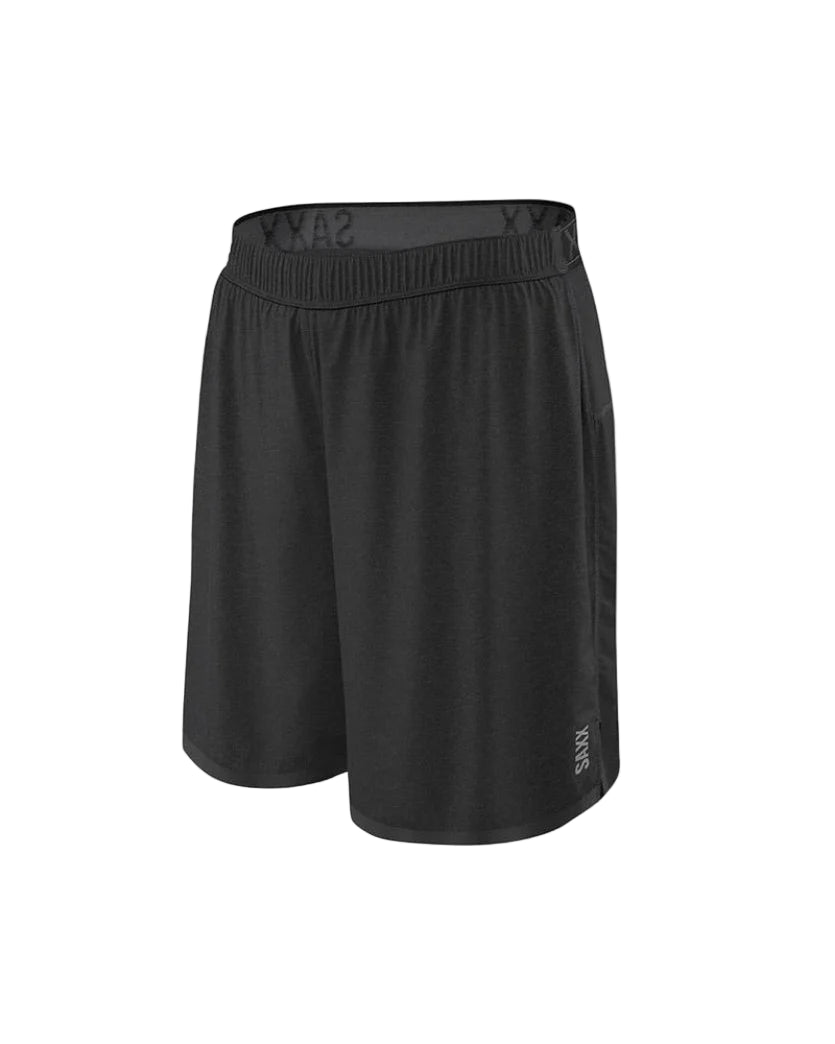 Black shorts on a white background