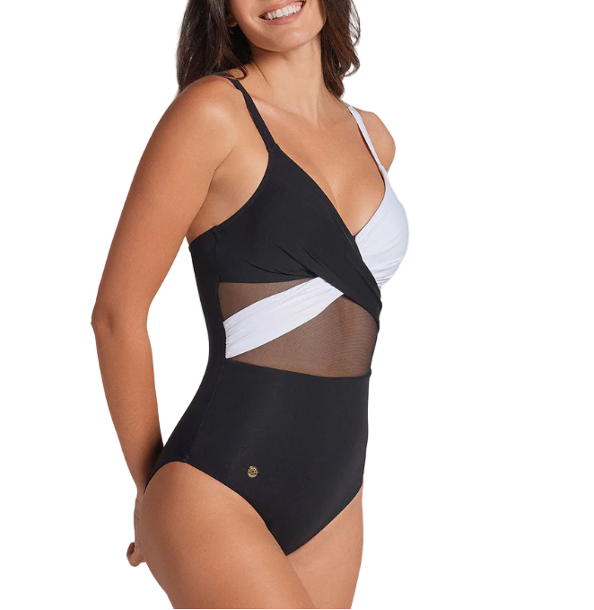 Leonisa Slimming Compression One Piece Swimsuit