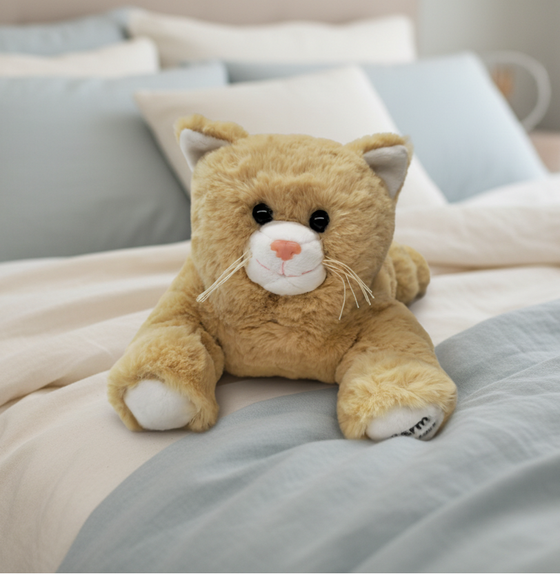 Warm Buddy Tan Kitten 15"