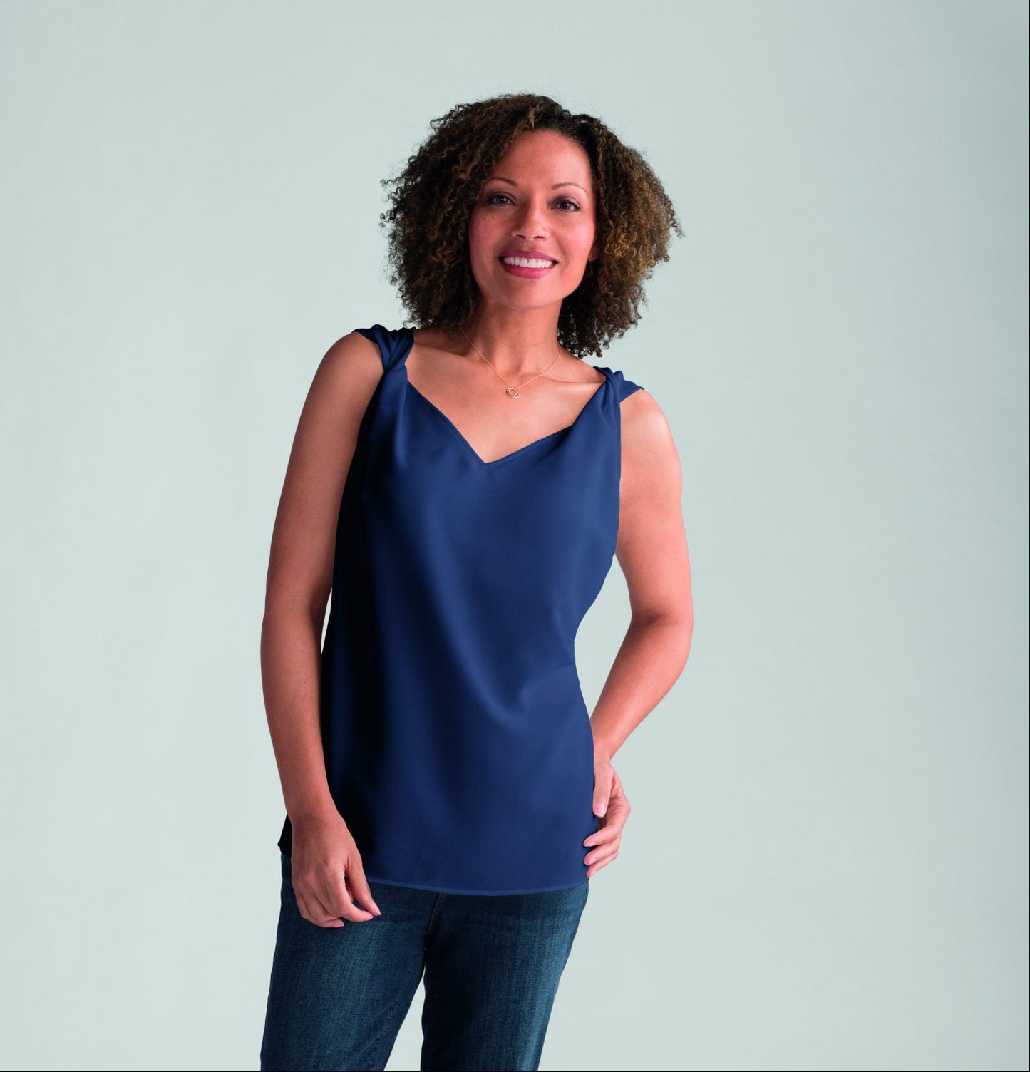 Amoena Twisted Pocketed Tank
