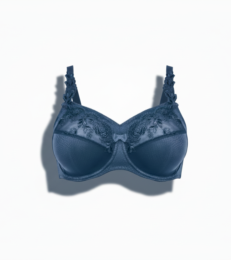 Ulla Ella Underwire Sheer Panel Bra