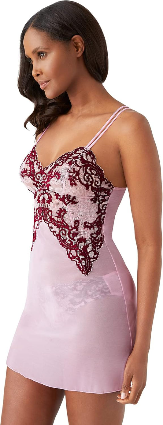 Wacoal Instant Icon Lace Chemise-Lilac