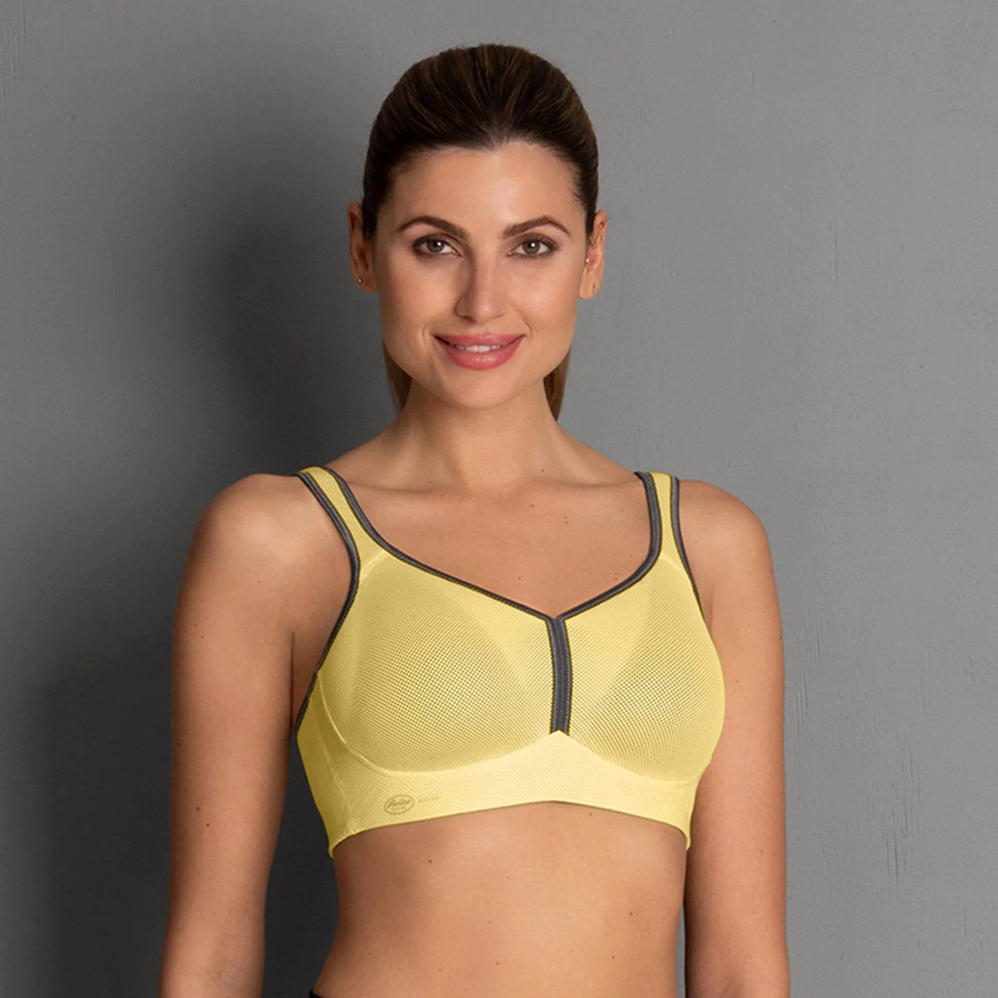 Anita Air Control Sports Bra - Yellow/Anthracite - Fashion