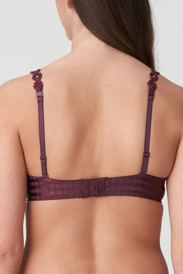 Marie Jo Avero Padded Heart Shape Convertible T-shirt Bra - Wine - Fashion