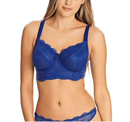 Freya Fancies Longline Underwire Bra - Cobalt - SALE
