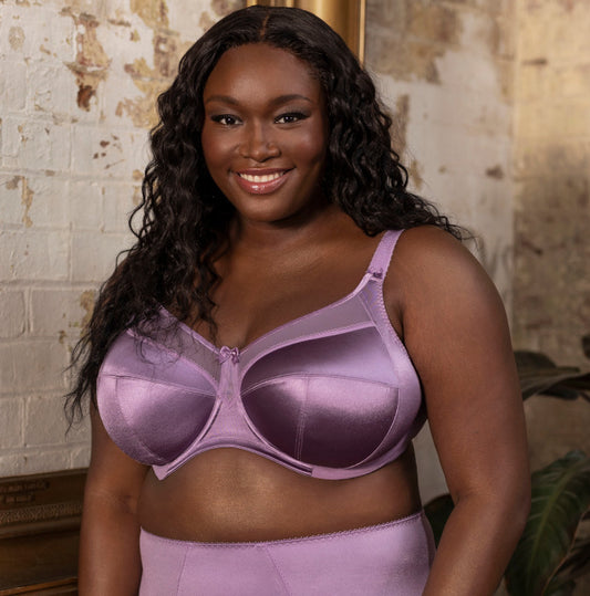 Goddess Keira Banded Underwire Bra - Wisteria