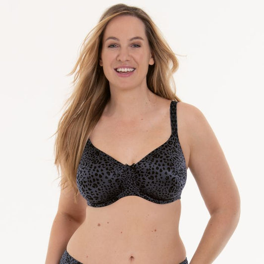 Rosa Faia Joy Wired Seamless Bra - Anthracite