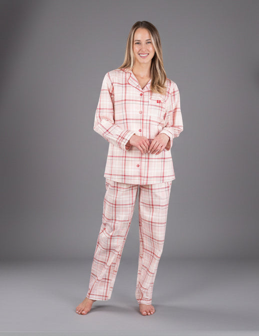 Patricia 2pc Flannel Pajama Set