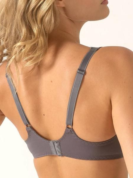 Empreinte Thalia Microfiber Full Cup Wire Bra - Gris Celeste - Fashion