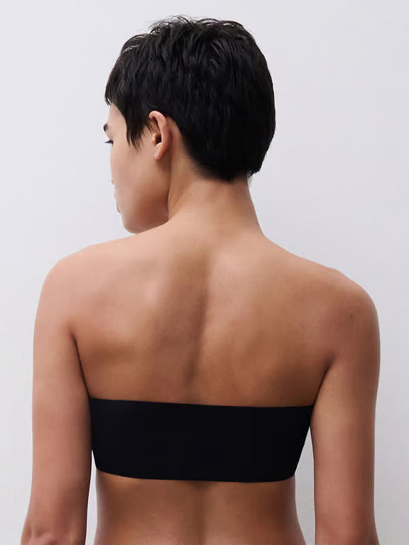 Chantelle Soft Stretch Padded Black Bandeau