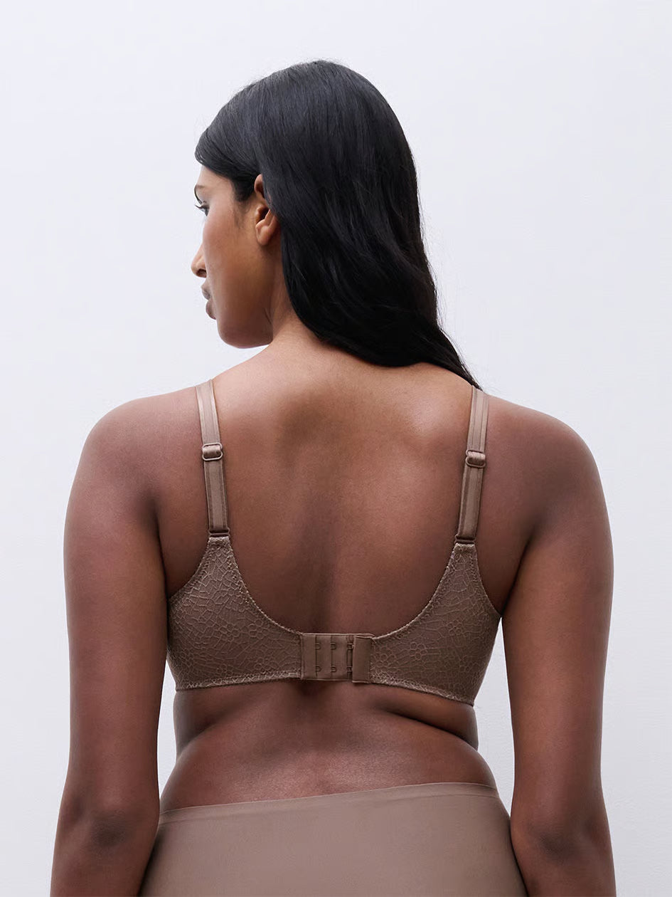 Chantelle C Magnifique Molded Wire Bra - Hazelnut - Fashion