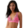 Wacoal Embrace Lace Wirefree Lace Bralette - Hot Pink
