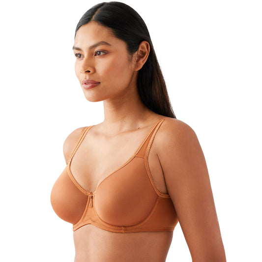 Wacoal Basic Beauty Underwire T-Shirt Bra - Sierra - Fashion