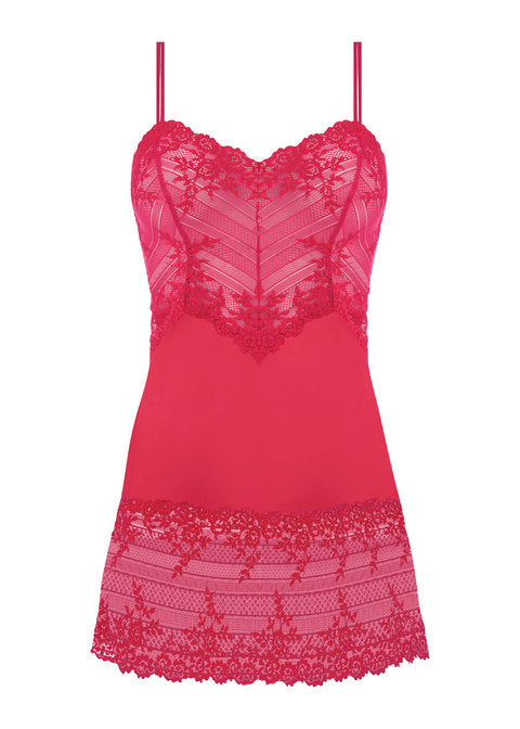 Wacoal Women's Dramatic Interlude Embroidered Chemise 811379