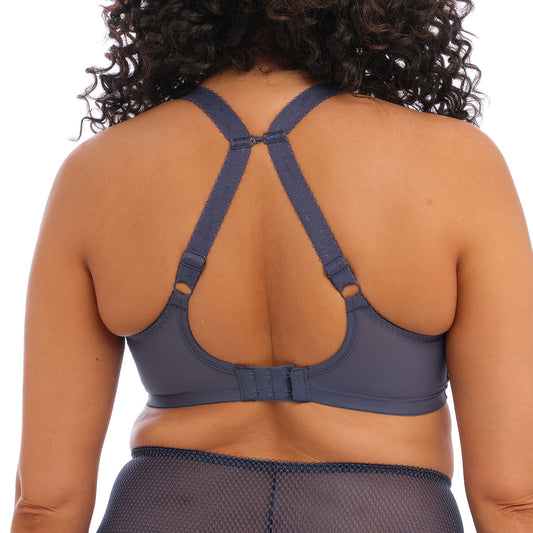 Elomi Charley Underwire Plunge Bra - Storm