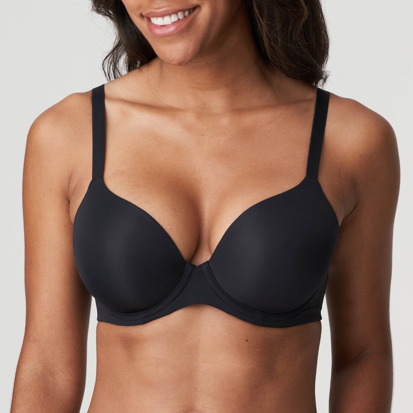 Charcoal Prima Donna "Figuras" Underwire Spacer Bra