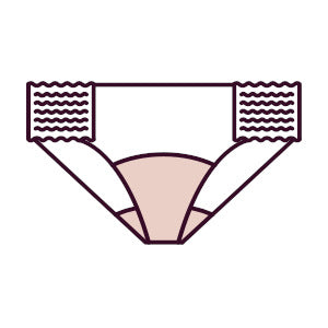 proof. "The Lace Cheeky"Leakproof Brief