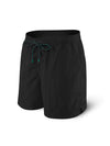 Black (Long & Short) SAXX CannonBall Swim Shorts