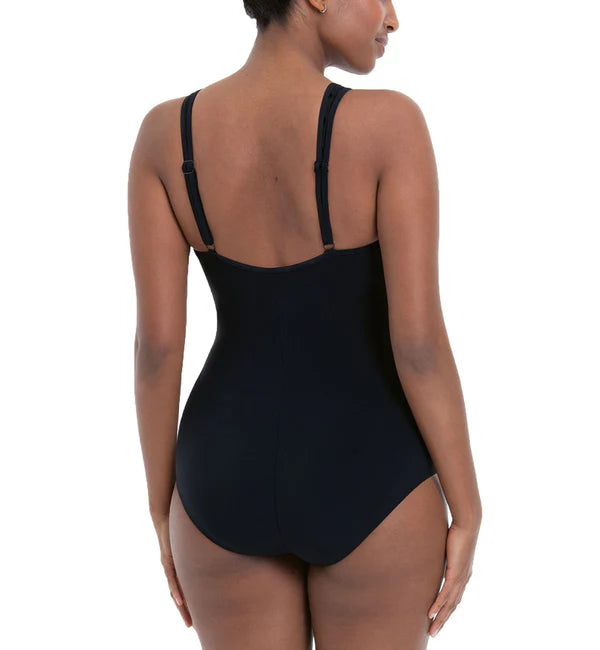Anita Summer Dot Pocketed One Piece Swimsuit