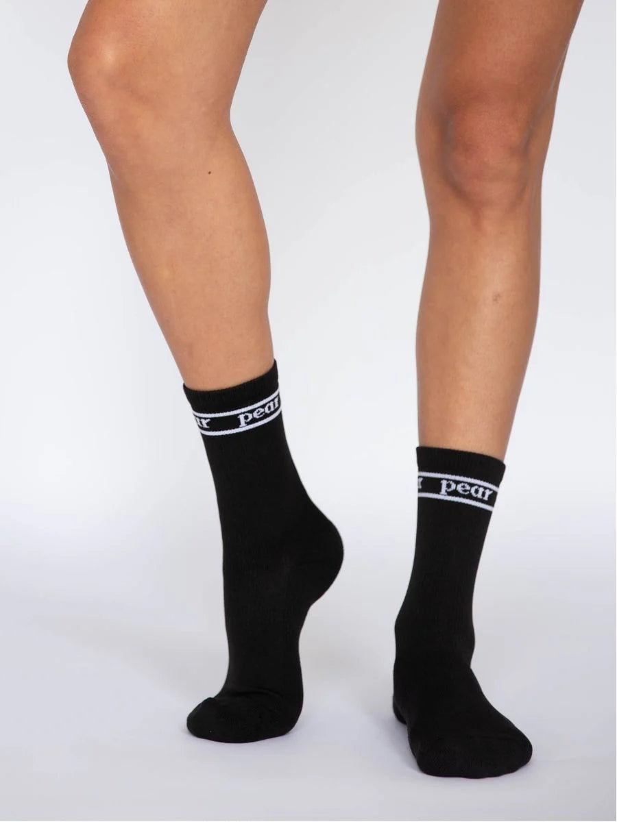 Pear Varsity Pear Crew Compression Socks