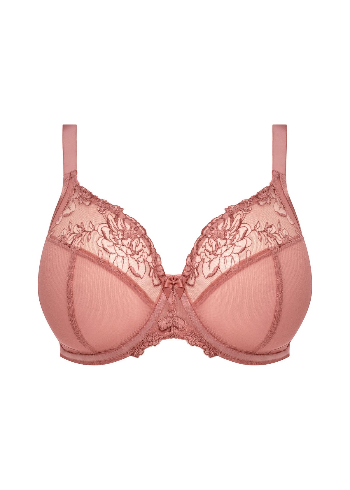 Elomi Tegan Plunge Bra - Ash Rose
