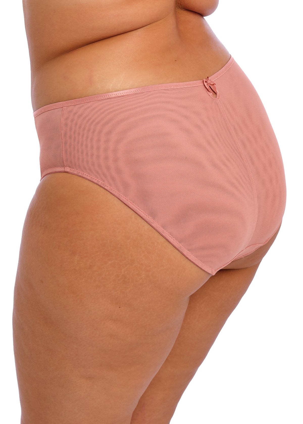 Elomi Teagan High Leg Brief - Ash Rose - Fashion