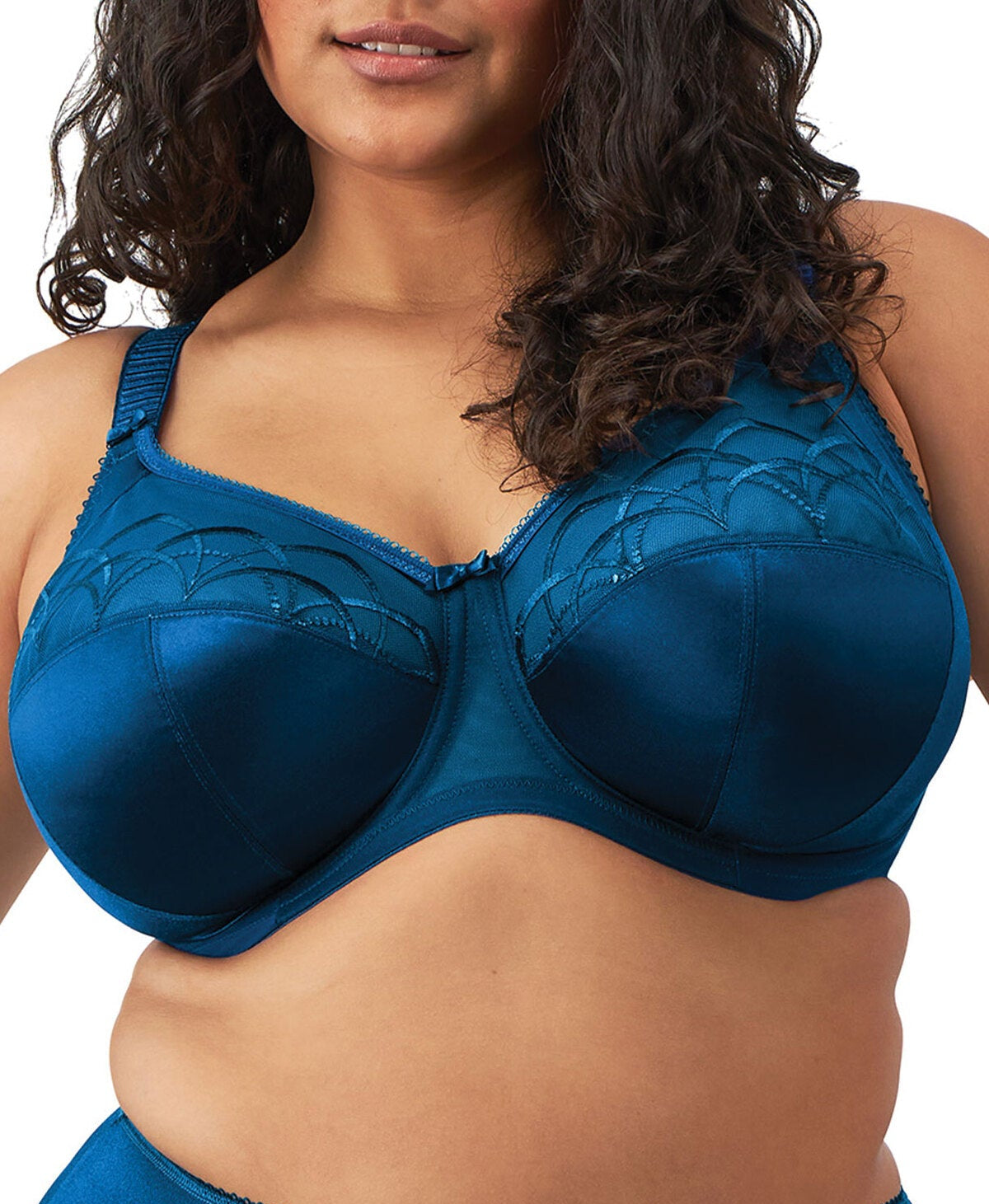 Elomi Cate Full Cup Banded Bra - Poseidon Blue - Fashion