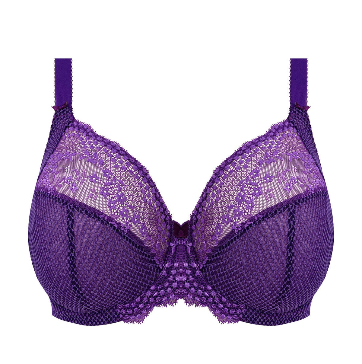 Elomi Charley Underwire Stretch Plunge Bra - Fashion