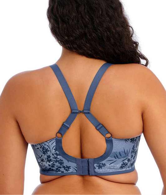 Elomi Energise Sports Bra - Vintage Denim - Fashion