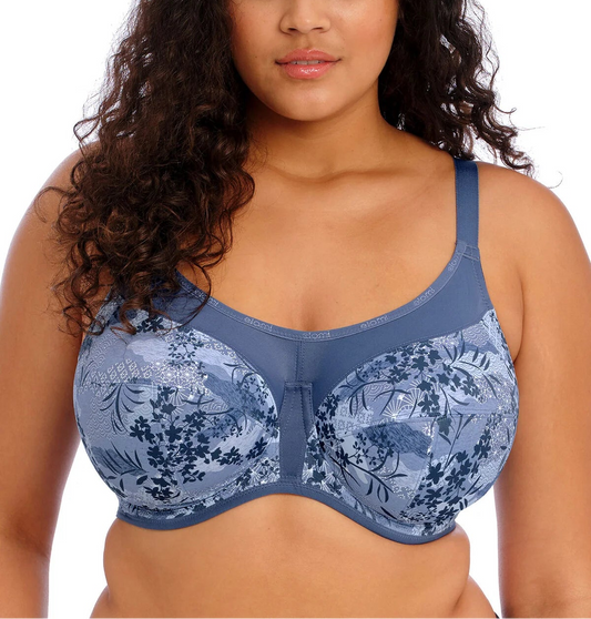 Elomi Energise Sports Bra - Vintage Denim - Fashion