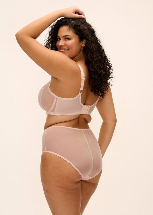 Elomi Matilda Underwire Plunge Bra - Pearl Blush - Fashion