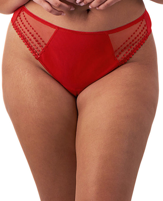 Elomi Matilda Thong Brief - Haute Red - Fashion