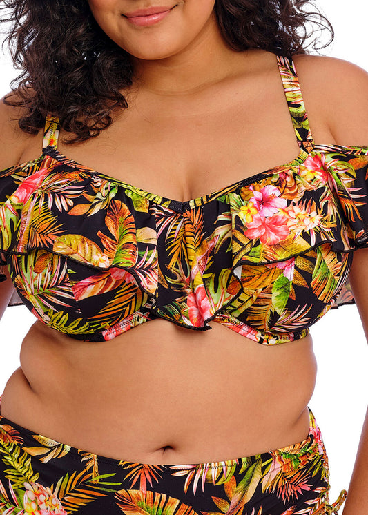 Elomi Tiger Valley Underwire Bikini Top