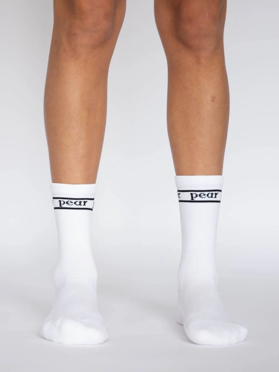 Pear Varsity Pear Crew Compression Socks