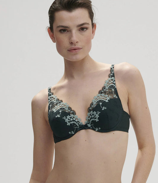 Simone Pérèle Wish Push Up Triangle Bra - Kolsaï Green - Fashion