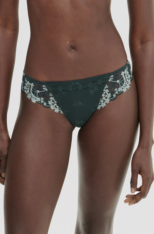 Simone Pérèle Wish Tanga/Thong - Kolsai Green - Fashion